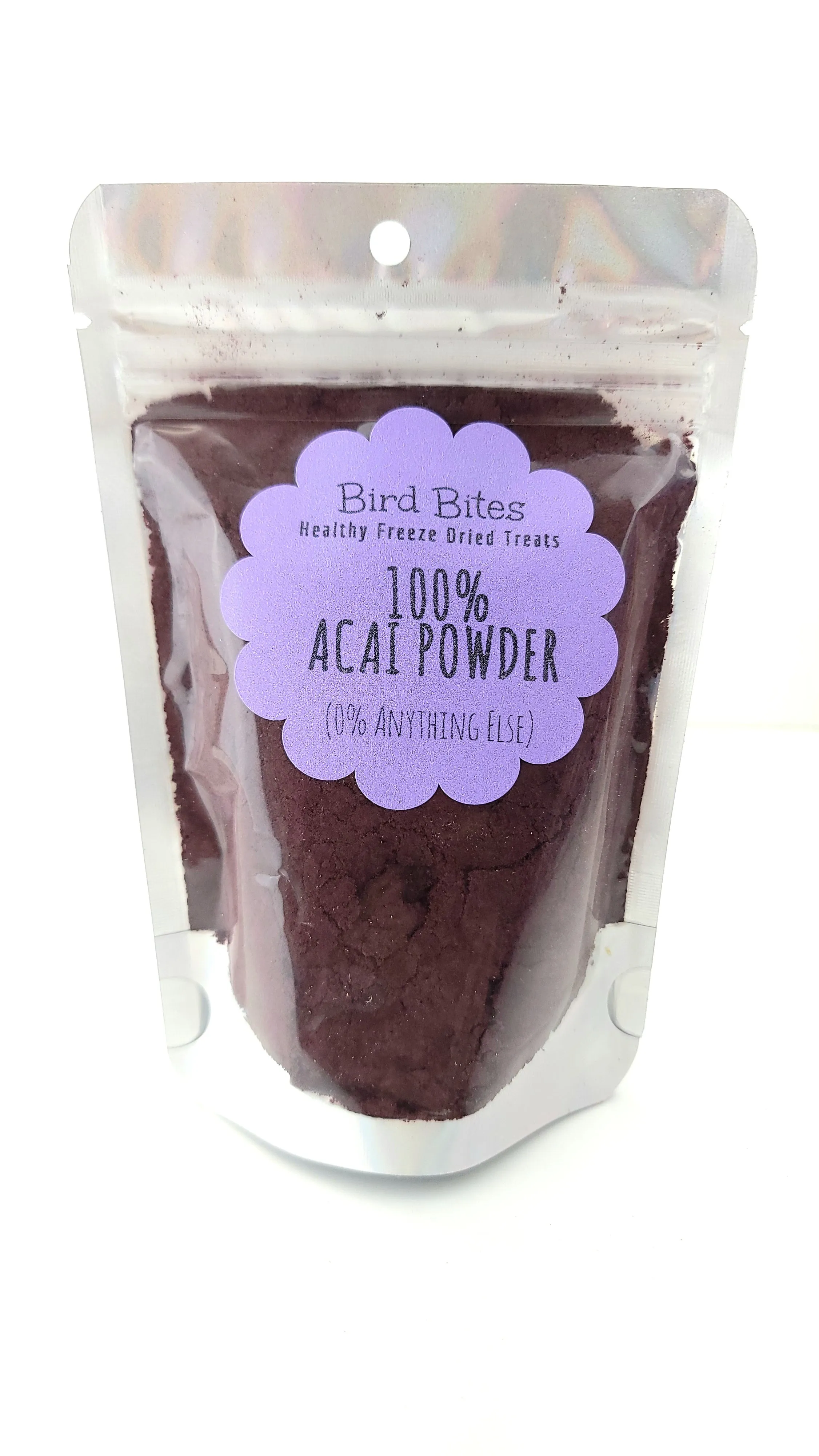 100% Acai Powder - Bird Bites Healthy Freeze Dried Treats