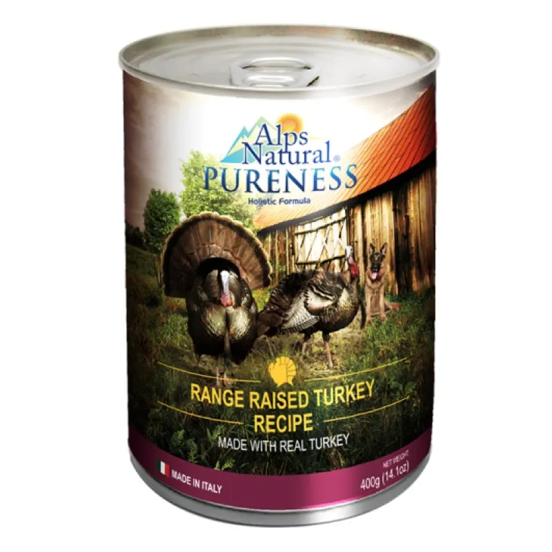 30% OFF: Alps Natural Pureness Turkey Canned Dog Food 400g