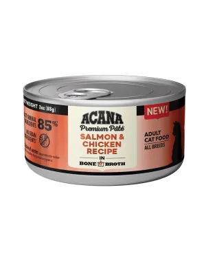 Acana Premium Pate - Salmon & Chicken Recipe Wet Cat Food 3oz