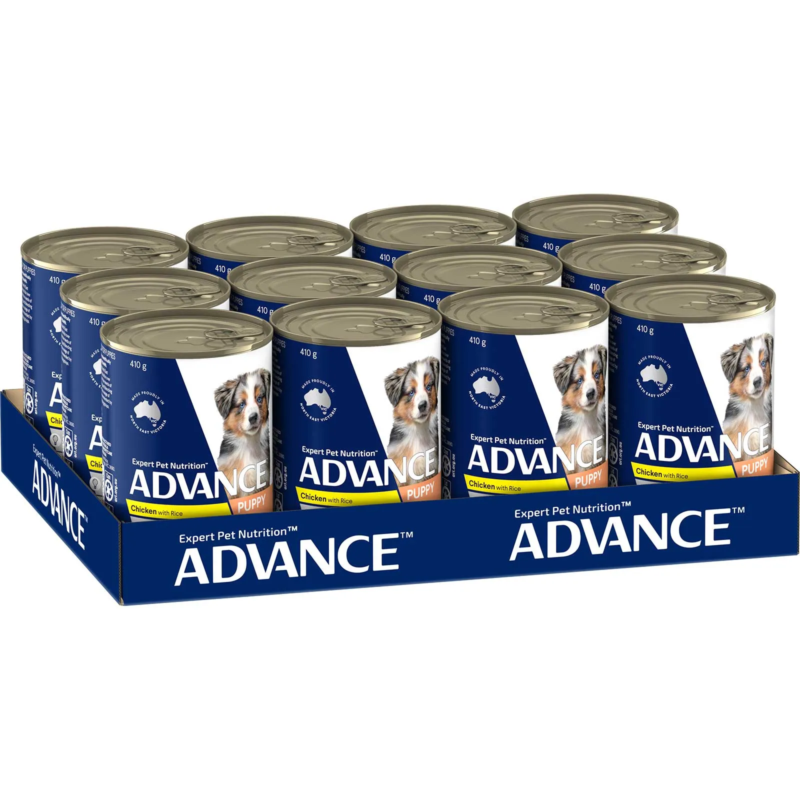 Advance Dog Food Can Puppy All Breed Chicken with Rice