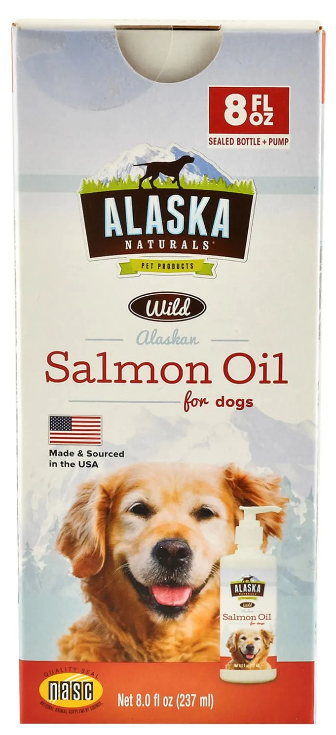 Alaska Naturals Wild Alaskan Salmon Oil, 120 oz