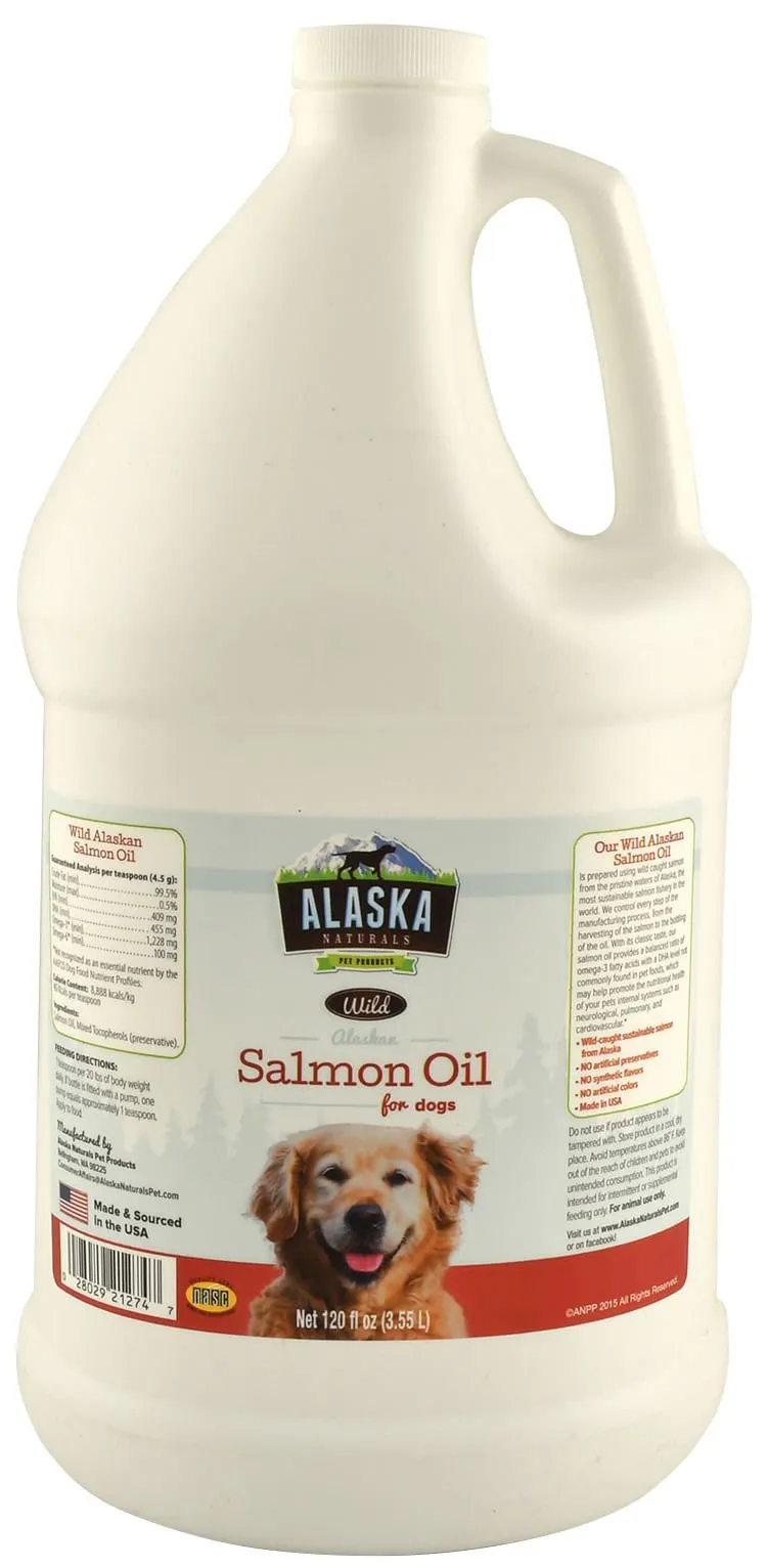 Alaska Naturals Wild Alaskan Salmon Oil, 120 oz