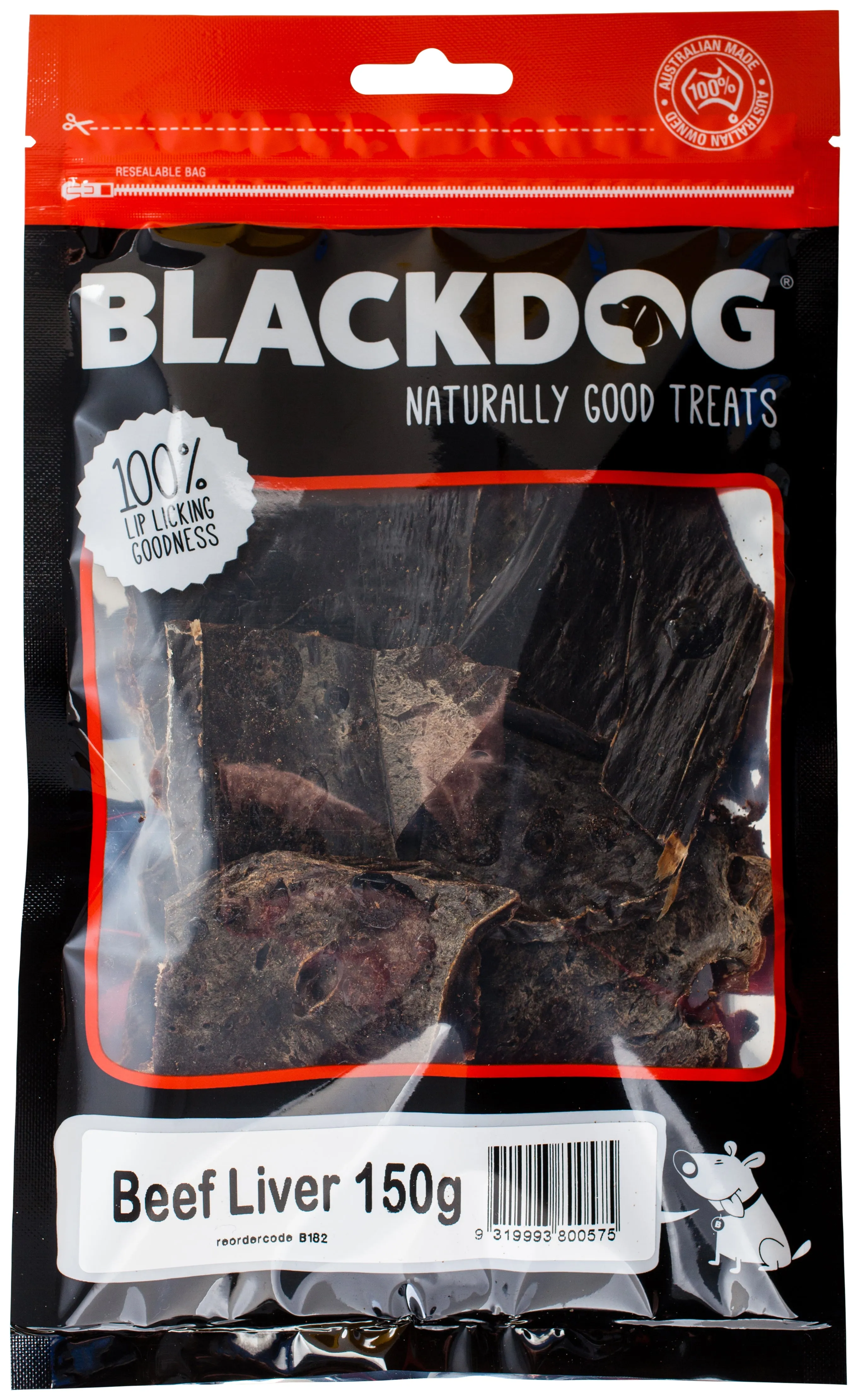 Blackdog Beef Liver Dog Treat