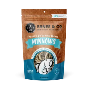 Bones & Co. Freeze-Dried Minnows Dog and Cat Treats