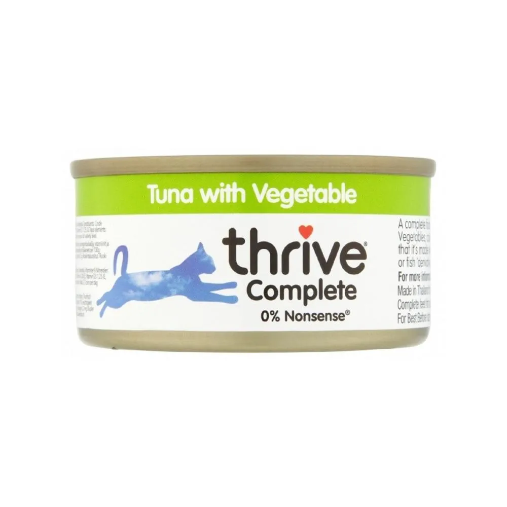 Complete Tuna with Vegetable Cat Can