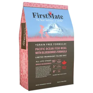 First Mate Grain-Free Pacific Ocean Fish & Blueberries Formula Dry Cat Food 3.9lb