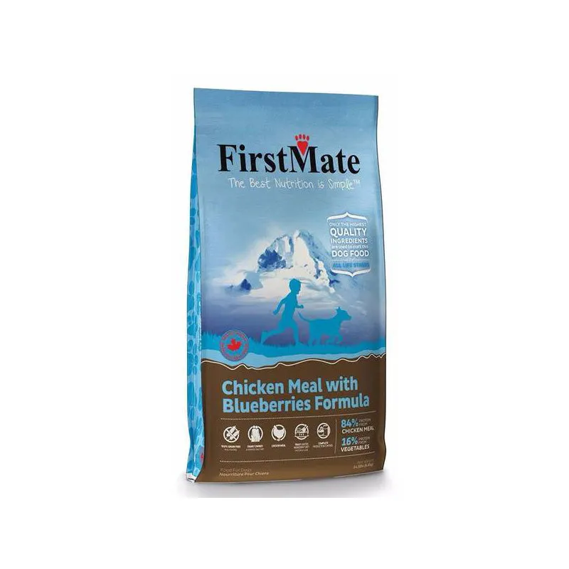 FirstMate Dog Grain Free Chicken Meal With Blueberries Formula 13kg