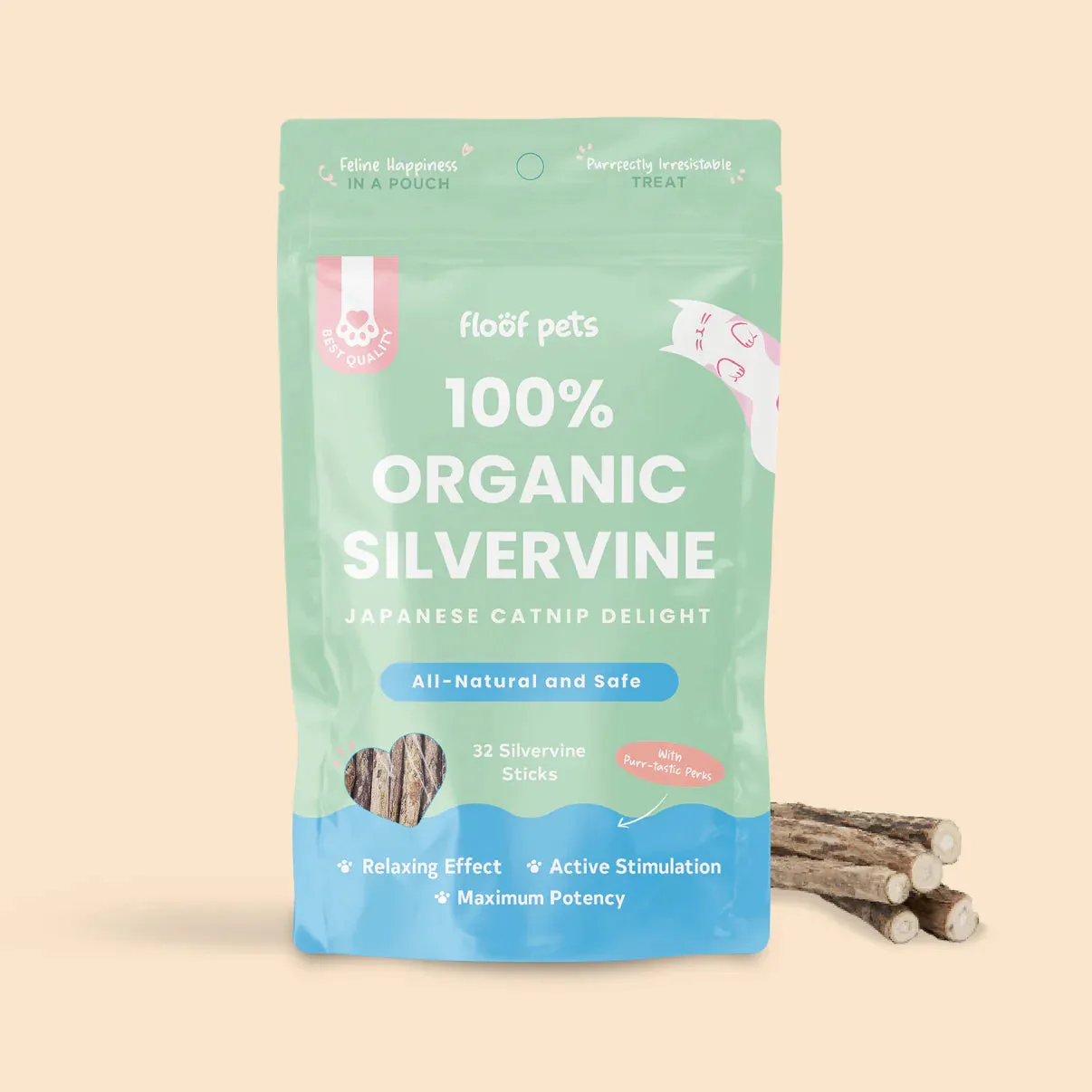 Floof Pets - Organic Silvervine