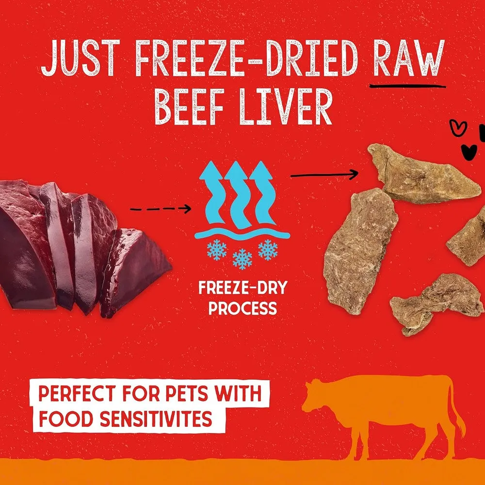 Freeze Dried Beef Heart Dog Treats