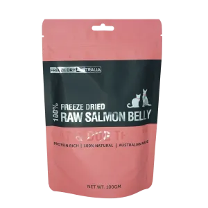 FREEZE DRIED SALMON BELLIES