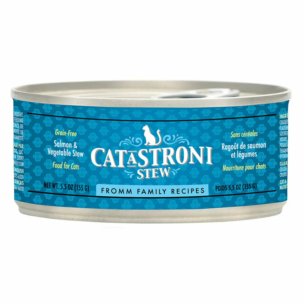 Fromm Catastroni Grain Free Salmon & Vegetable Stew Wet Cat Food