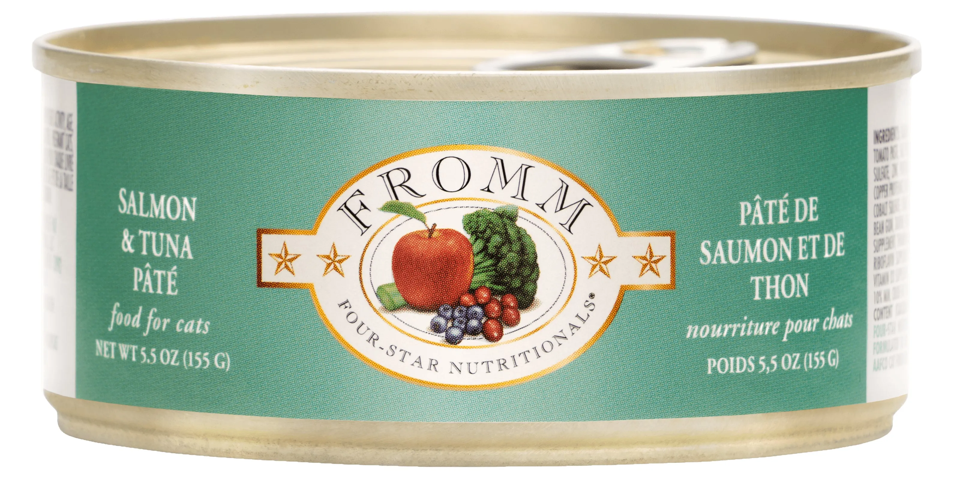 Fromm - Four-Star Salmon & Tuna Pate - Wet Cat Food - 5.5oz