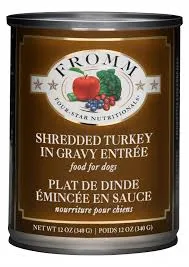 Fromm Four Star Shredded Turkey in Gravy