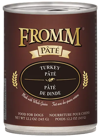 Fromm Turkey Paté Canned Food for Dogs