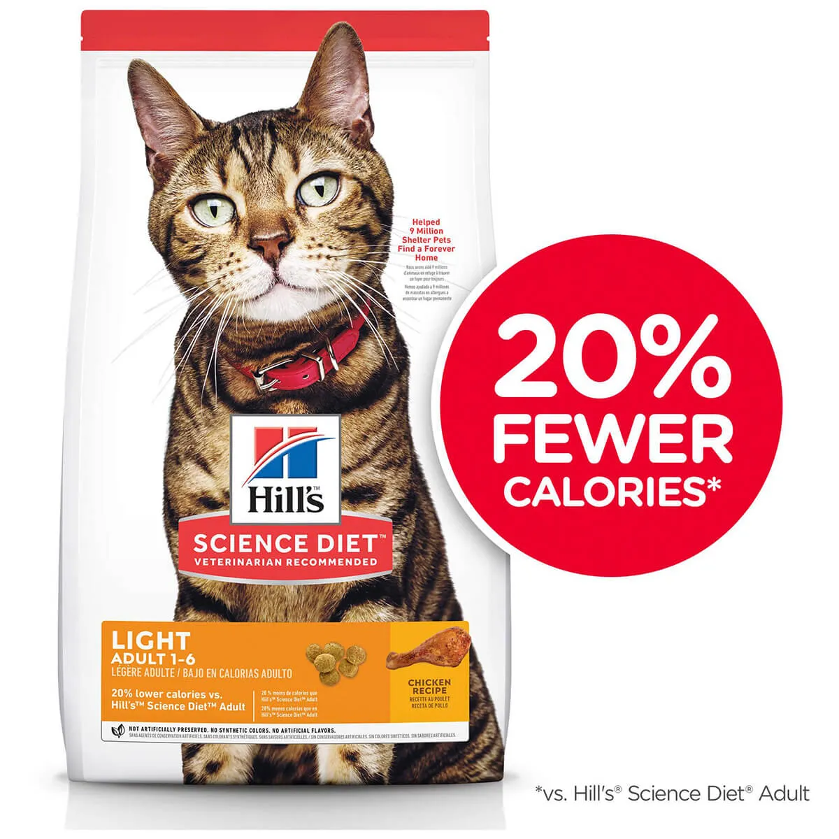 Hill's Science Diet Light Adult Chicken Dry Cat Food