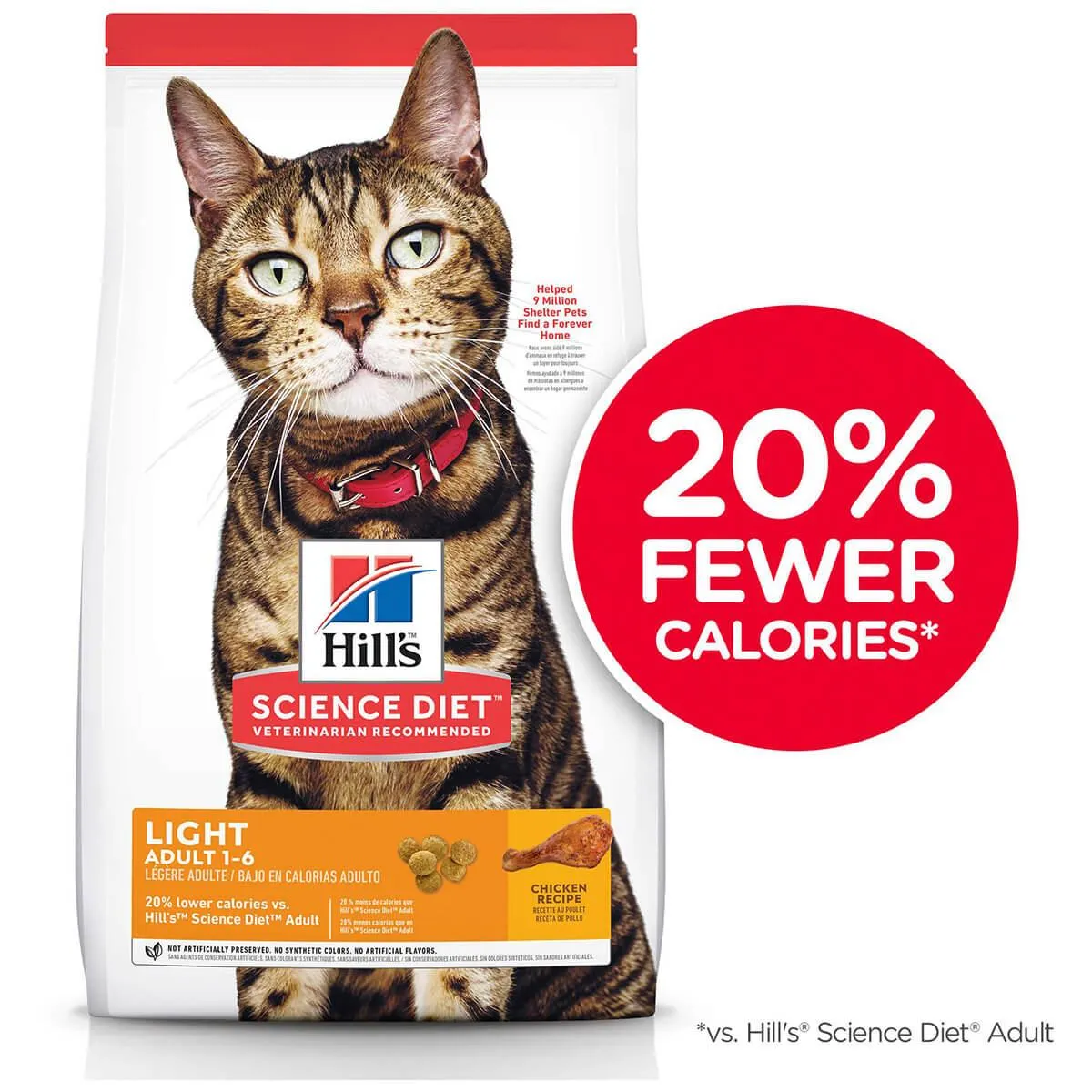 Hill's Science Diet Light Adult Chicken Dry Cat Food