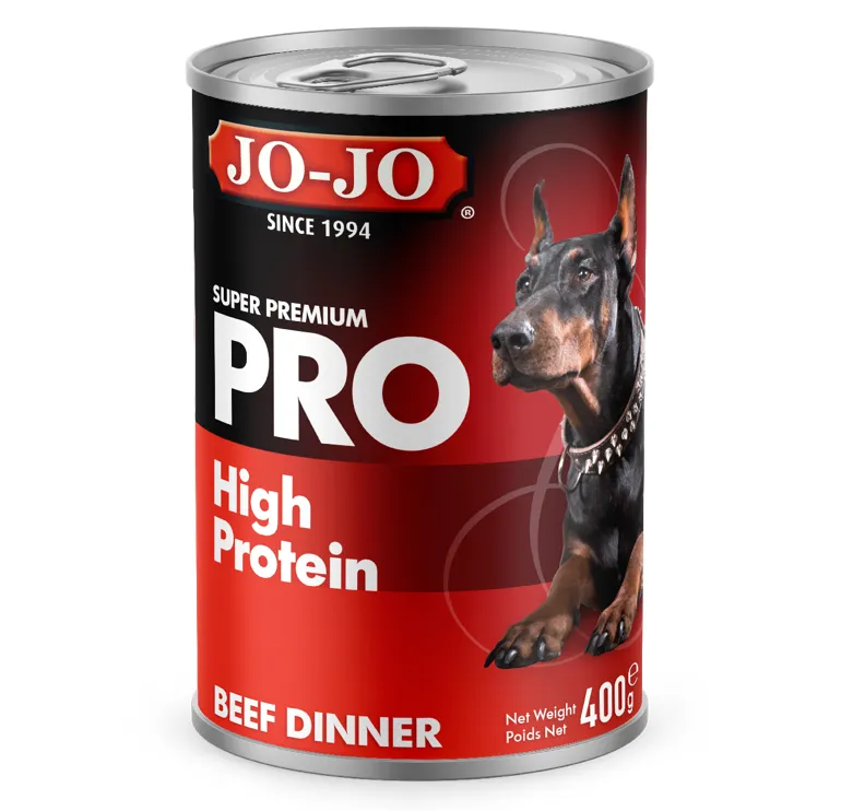 JOJO Pro High Protein Beef Dinner. 400G X 24