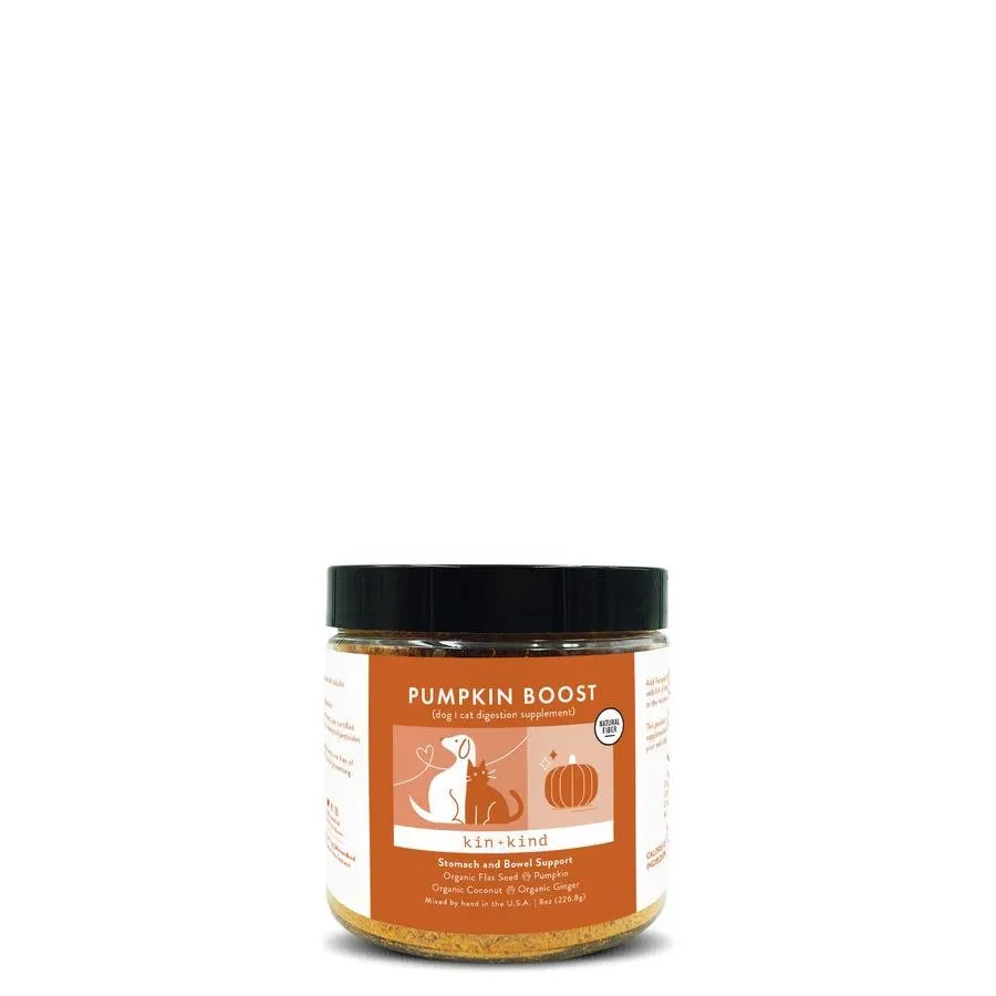 Kin   Kind Pumpkin Boost For Pet  4 oz