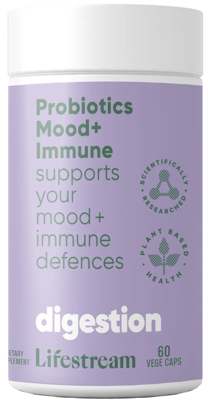 Lifestream Probiotics Mood   Immune - 60 Capsules