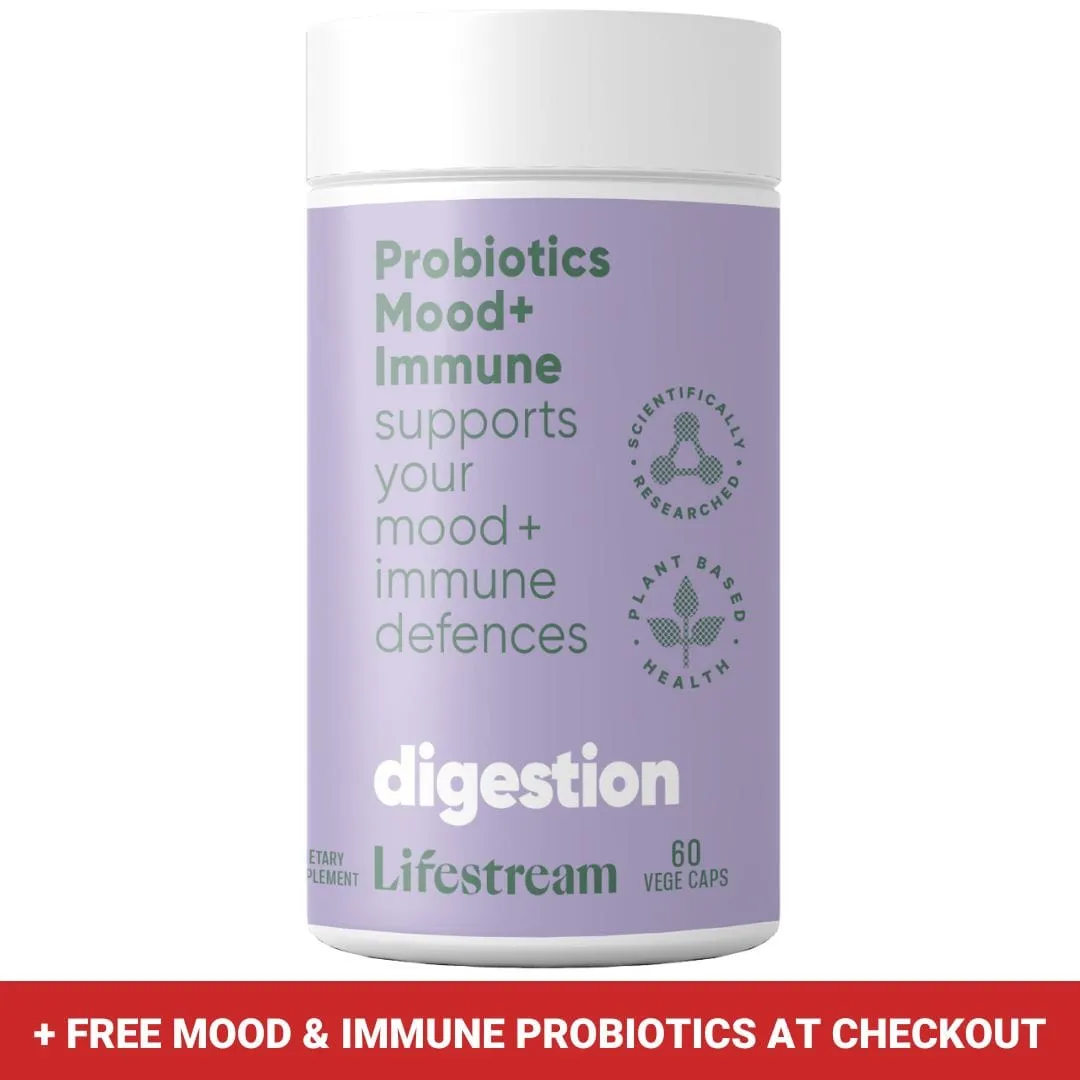 Lifestream Probiotics Mood   Immune - 60 Capsules