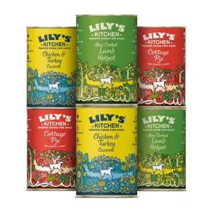 Lilys Kitchen Classic Dinners 6 x 400g Cans Multipack