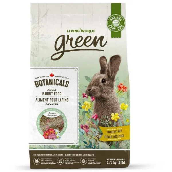 Living World Green Botanicals Adult Rabbit Food