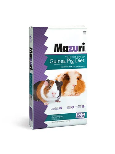 Mazuri® Timothy-Based Guinea Pig Diets