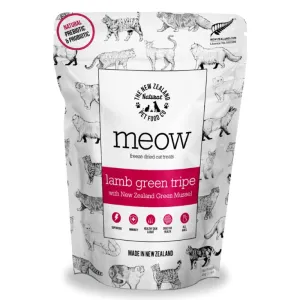 MEOW Lamb Green Tripe Freeze Dried Cat Treats 40g