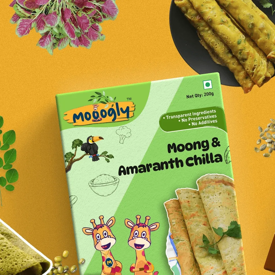 Moong and Amaranth Chilla - 200 grams