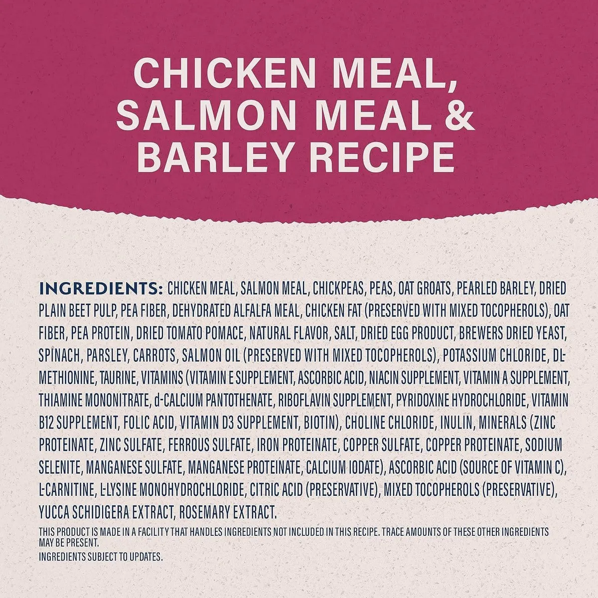 Natural Balance Fat Dogs Chicken Salmon Meal Recipe Low Calorie Dry Dog Food 4lb