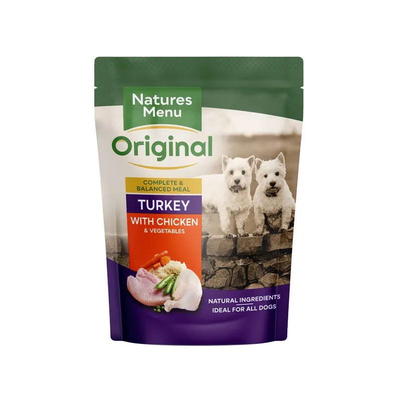 Natures Menu Pouch Turkey with Chicken 300g