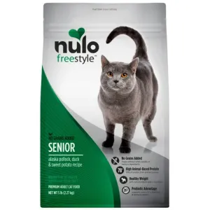 Nulo Freestyle Grain-Free Senior Recipe Dry Cat Food, 5lb