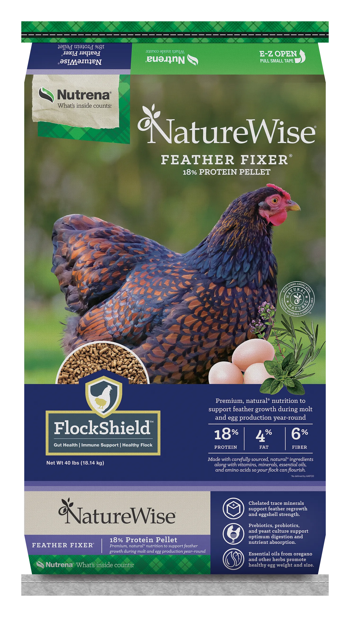 NUTRENA NATUREWISE FEATHER FIXER POULTRY FEED