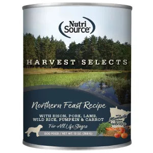 Nutrisource Northern Feast Recipe Harvest Selects Wet Dog Food 13oz