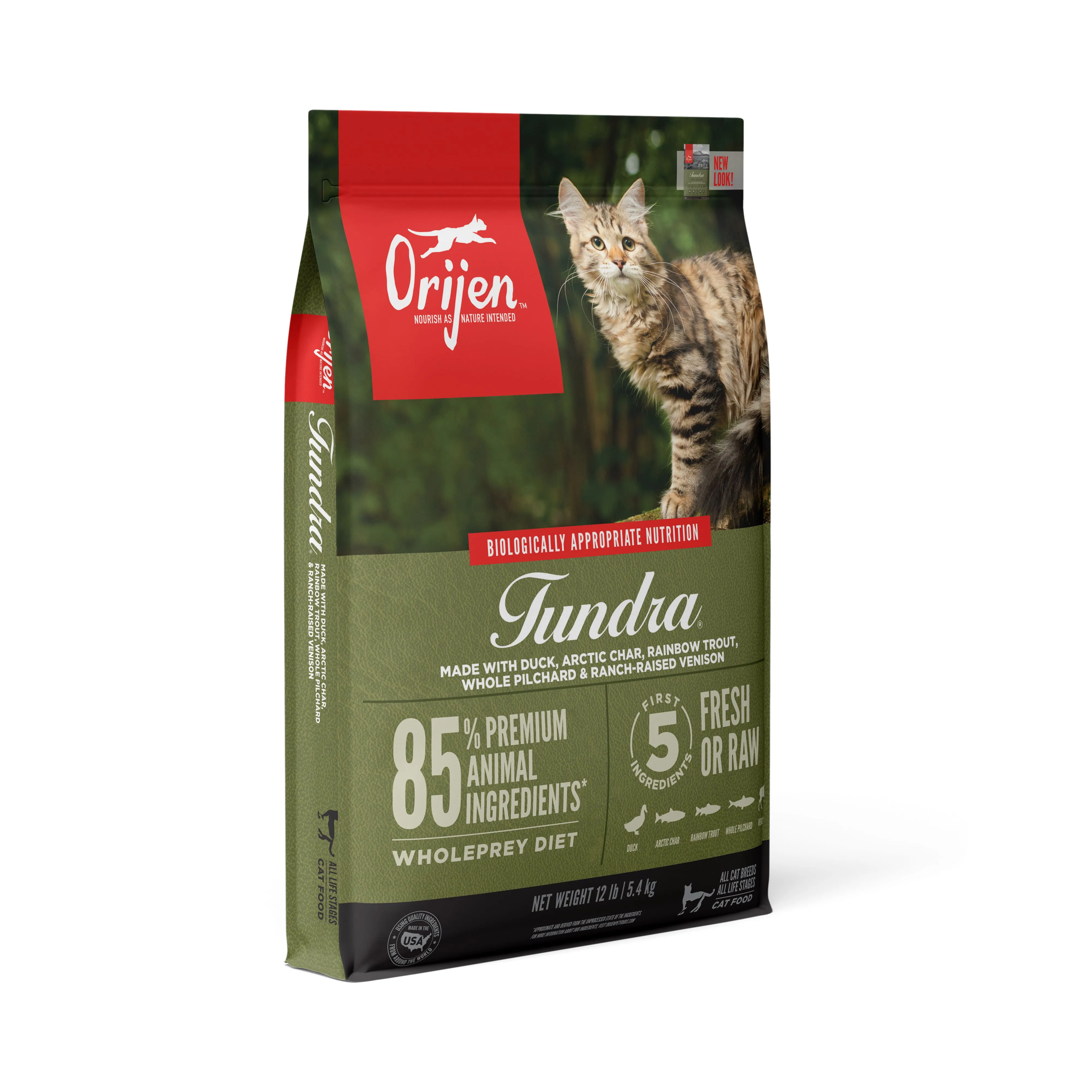 Orijen Tundra Grain-Free Cat Food 4lb