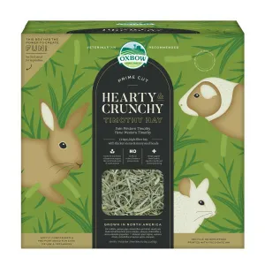 Oxbow Timothy Crunchy Hay Prime Cut Hearty & Crunchy Timothy Hay Small Animal Food