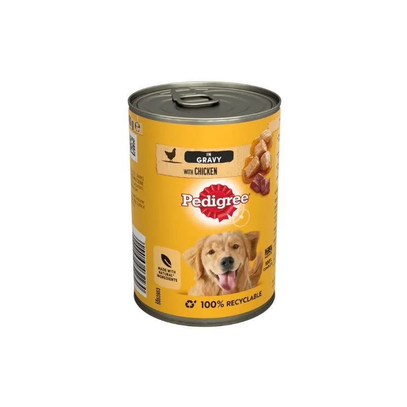 Pedigree Tin Chick Gravy 400gm (Pack of 12)