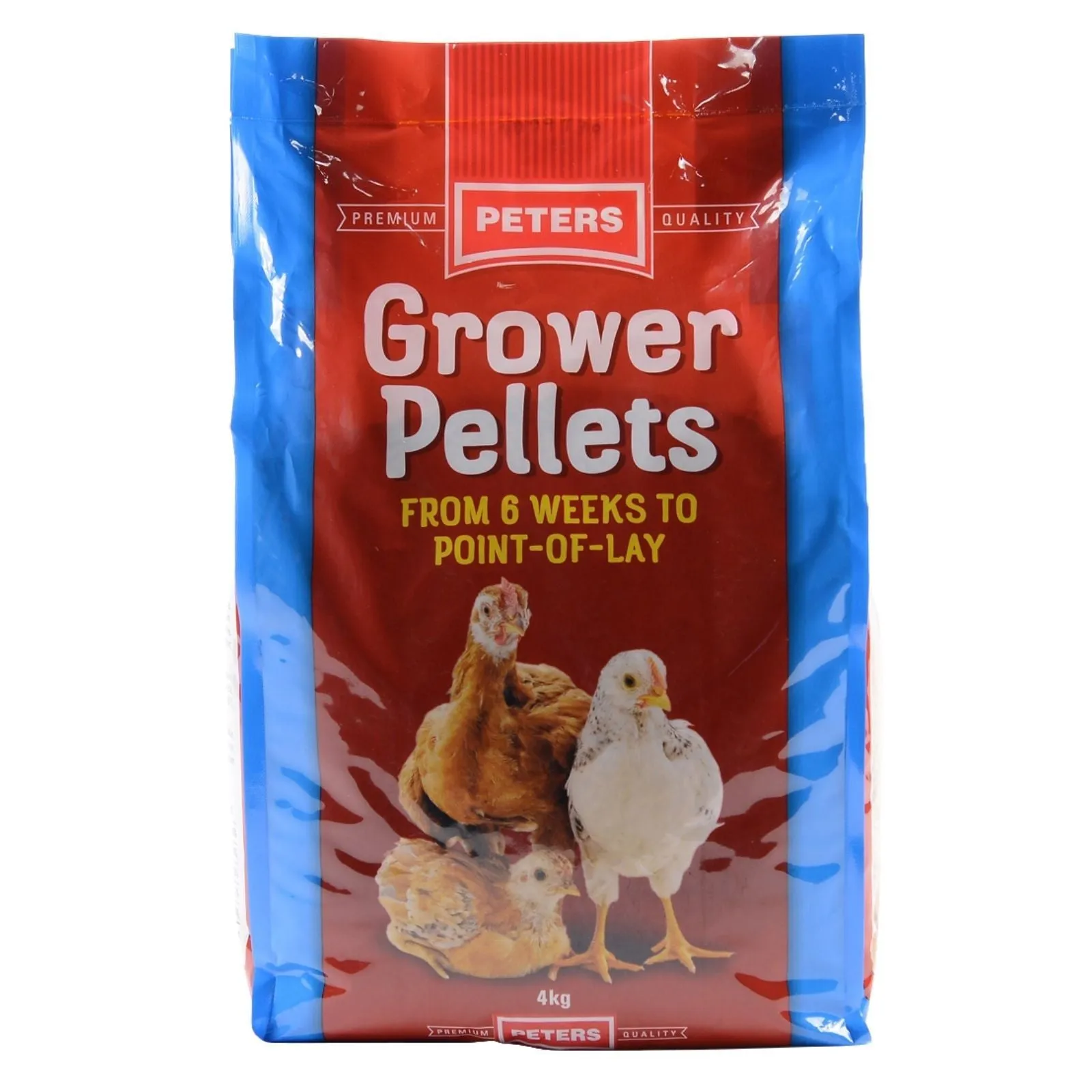 Peters Grower Pellets Chicken Food 4kg^^^