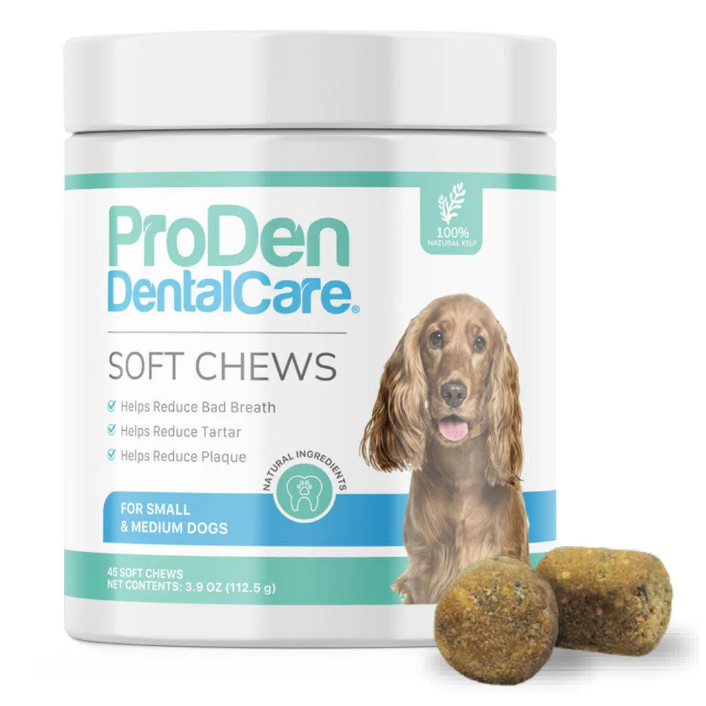 ProDen DentalCare Soft Chews for Dogs, 45 Soft Chews