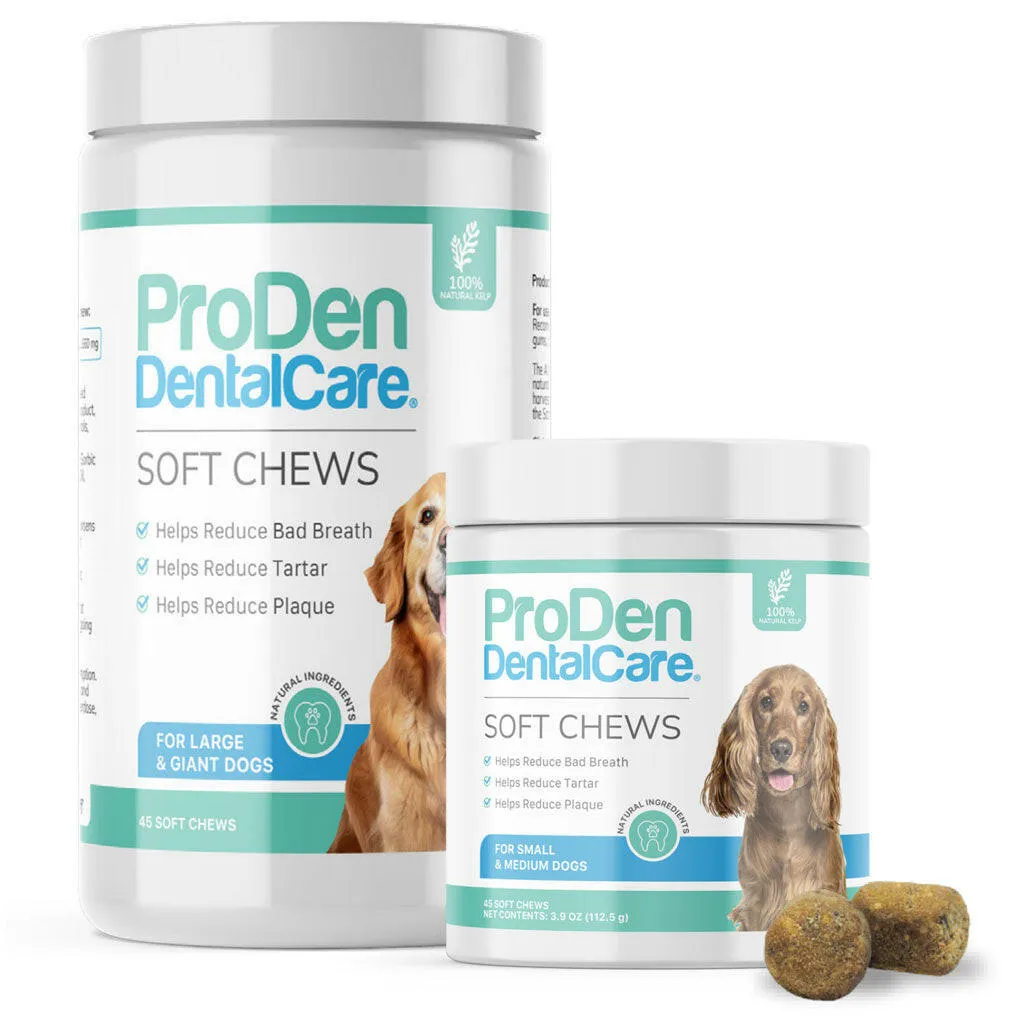 ProDen DentalCare Soft Chews for Dogs, 45 Soft Chews