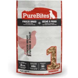 PureBites Freeze Dried Chicken Breast Treats for Dogs