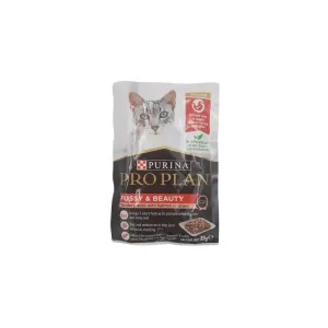 Purina Pro Plan Fussy & Beauty Salmon in Gravy Wet Cat Food Single Pouch