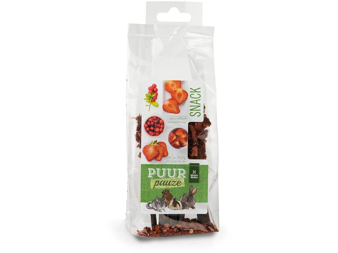 Puur Pauze Chew Sticks Strawberry 50Gr