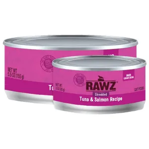 RAWZ Shredded Tuna & Salmon Wet Cat Food