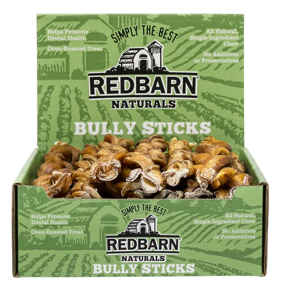 Redbarn Braided Bully Stick Dog Treat, 12in