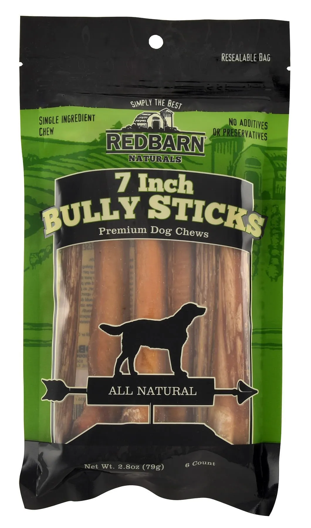 Redbarn Low Odor 7" Bully Sticks