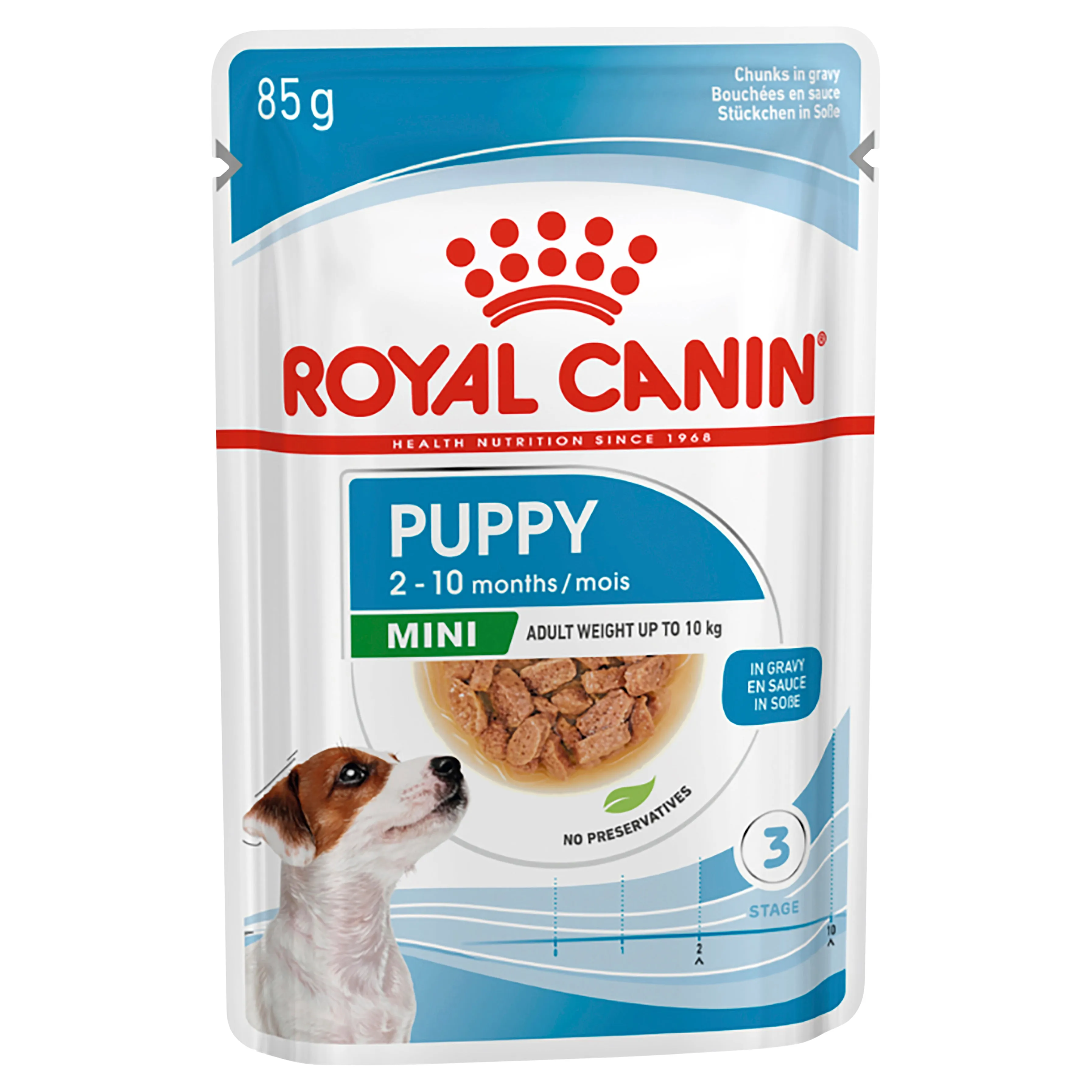 Royal Canin Mini Puppy Wet Dog Food Pouches 85g x 12