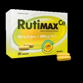 RUTIMAX Ce x 30 tablets, vitamins C and rutin