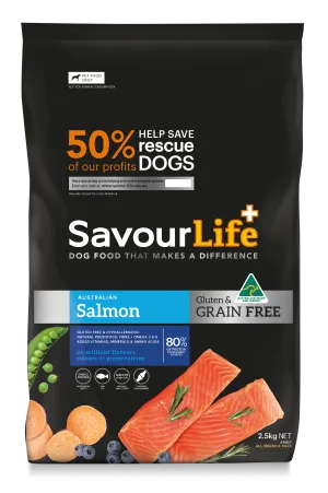 SavourLife Grain Free Adult Dog Australian Salmon Dry Food