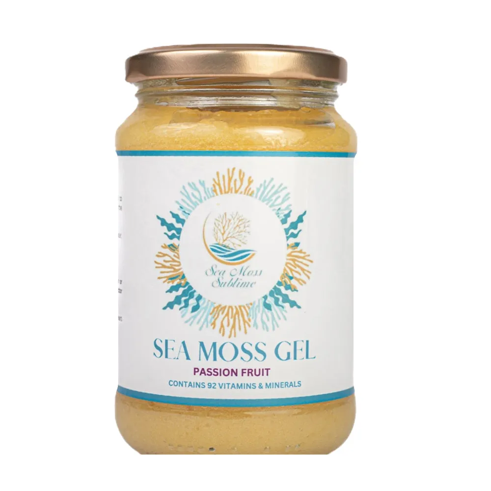 Sea Moss Sublime Sea Moss Gel Passion Fruit